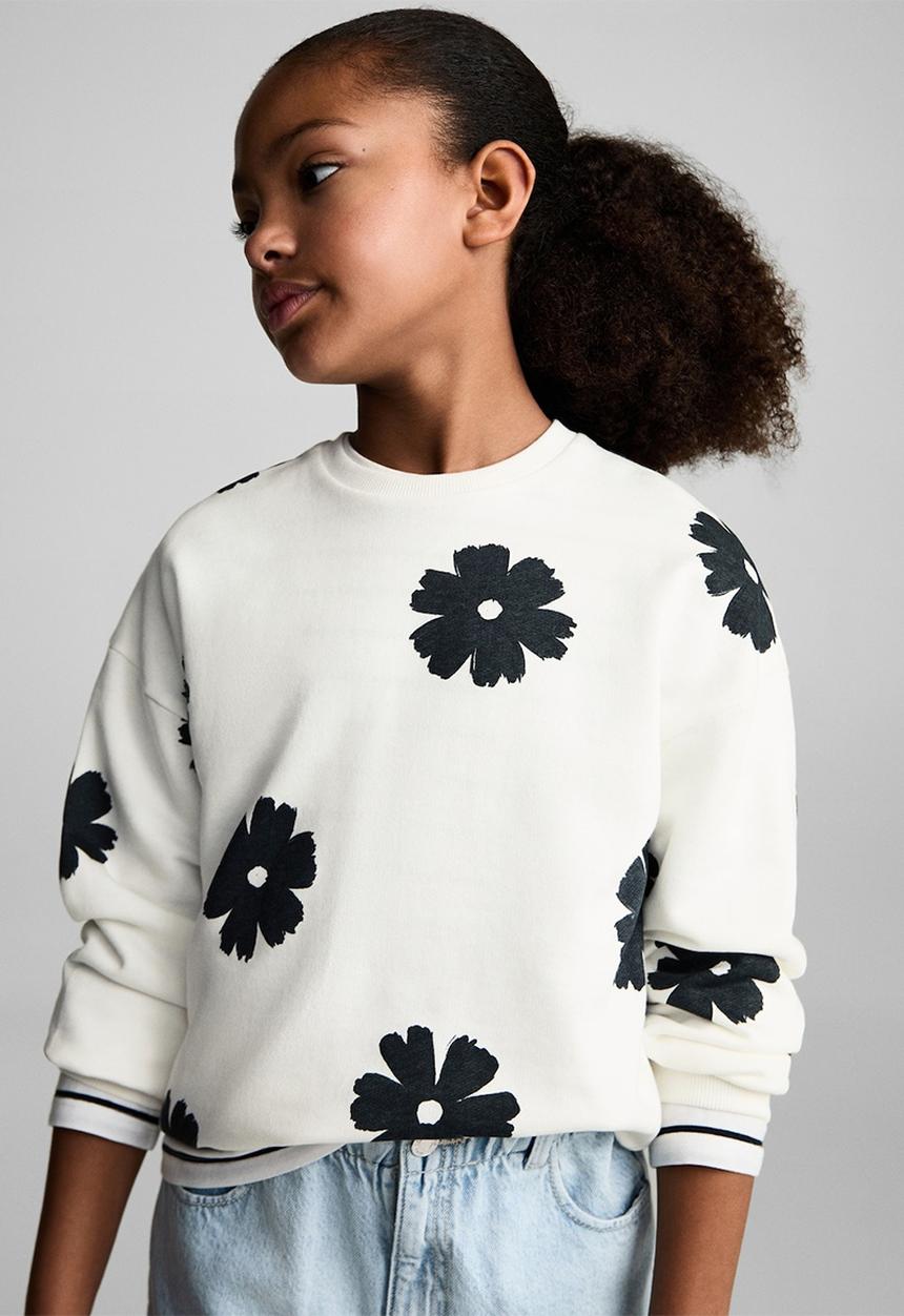 MANGO - Sweatshirt arty - natural white