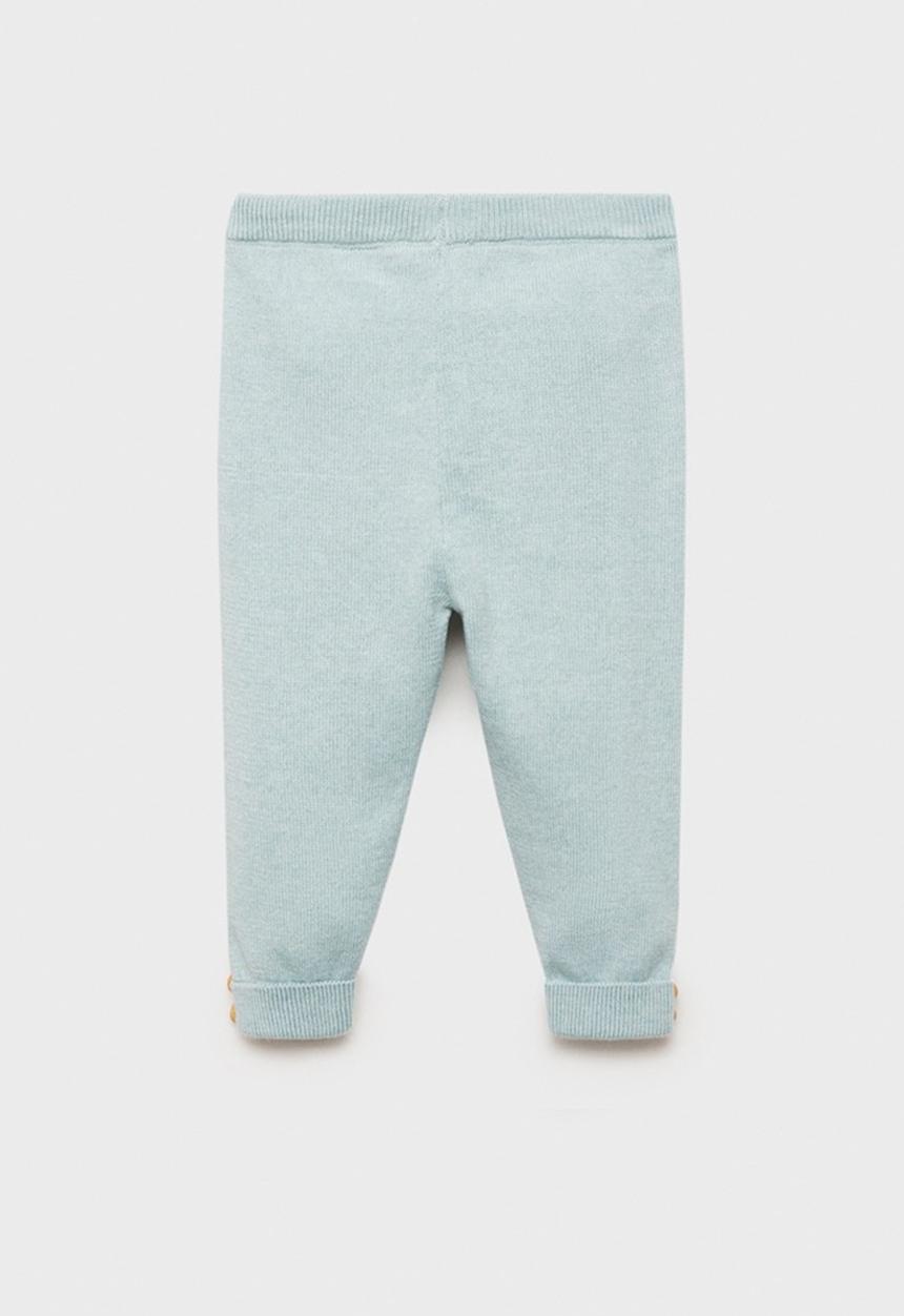 MANGO - Leggings pluto - light pastel green