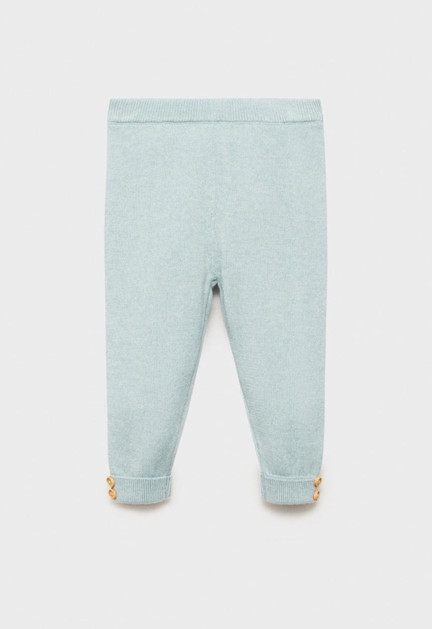 MANGO - Leggings pluto - light pastel green