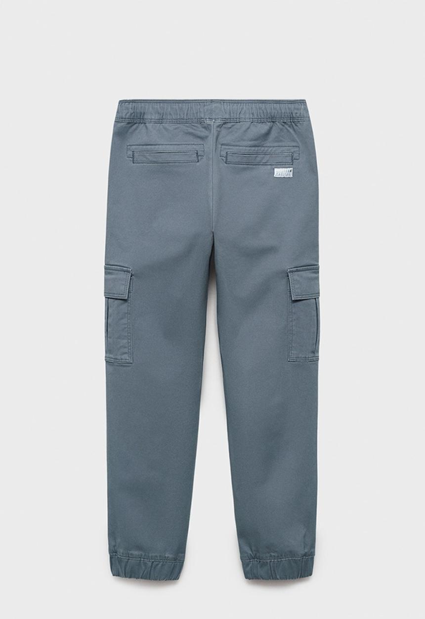 MANGO - Trousers kenia - lt pastel blue
