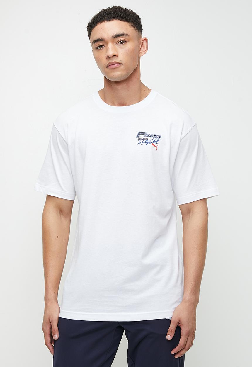 PUMA - Graphics puma moto relaxed tee - puma white