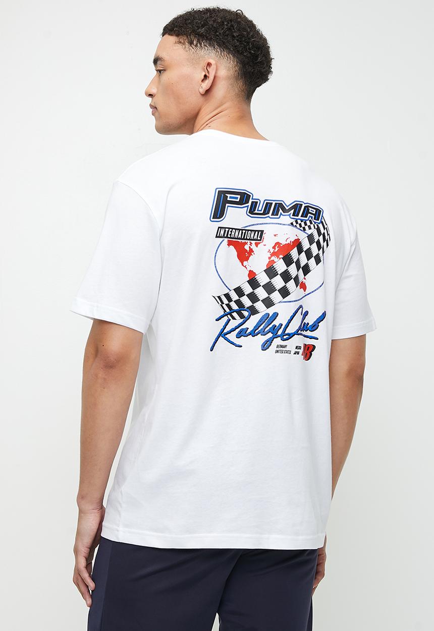 PUMA - Graphics puma moto relaxed tee - puma white