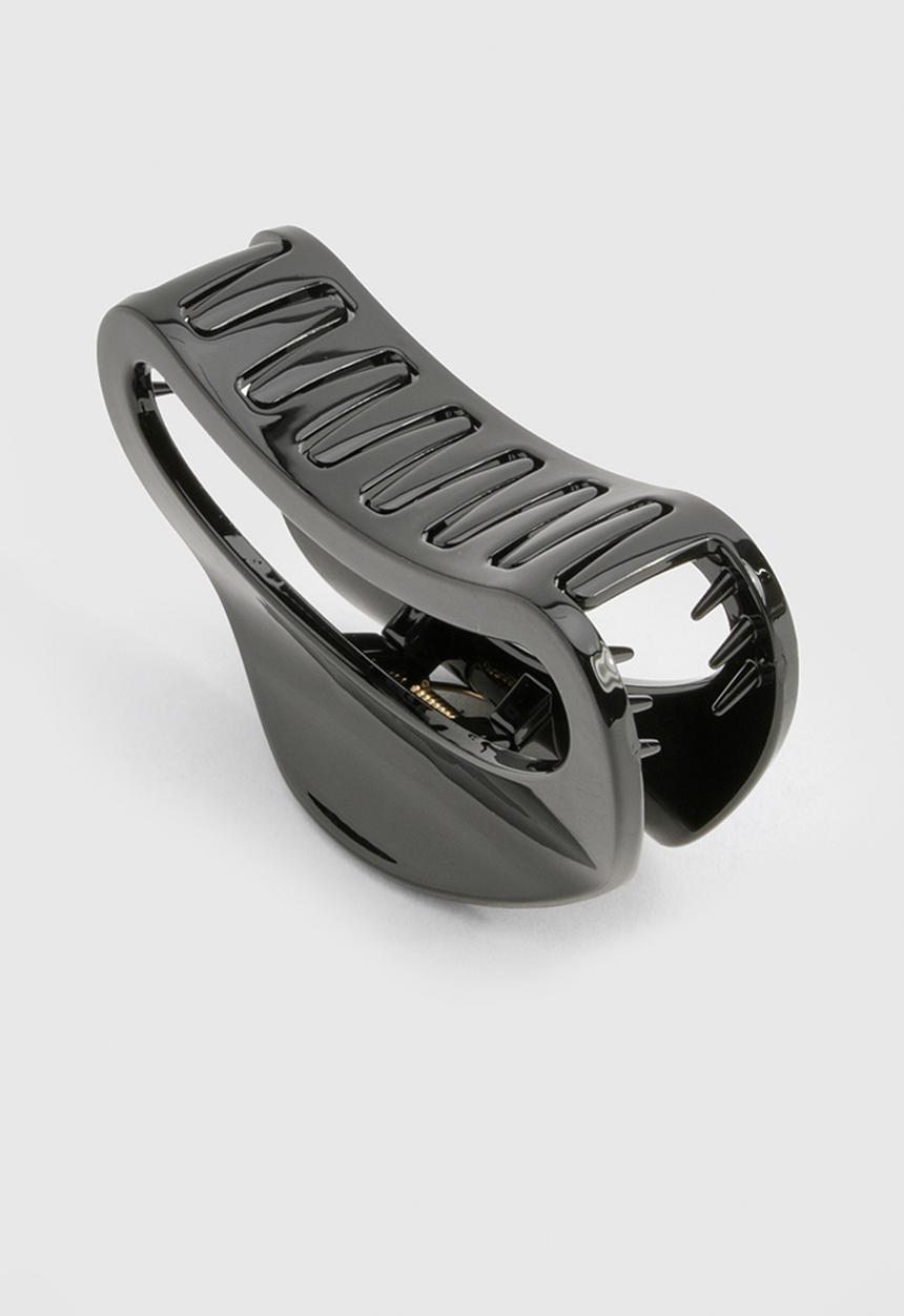 boohoo - Oversized Claw Clip - black