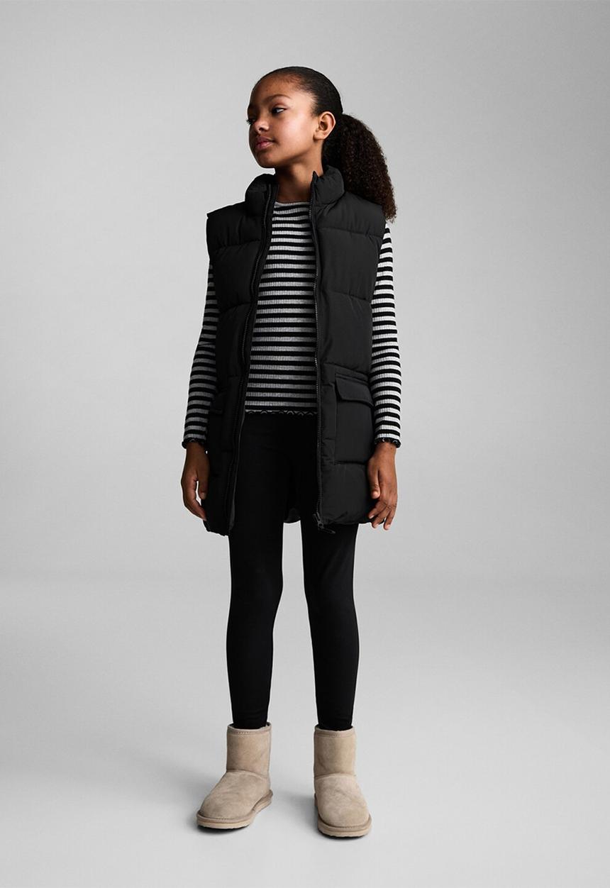 MANGO - Leggings elio - black