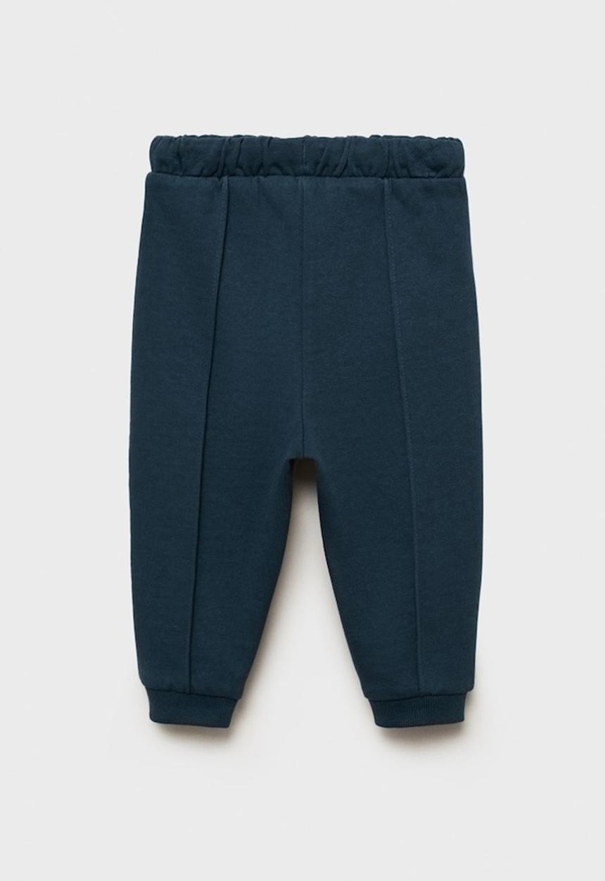 MANGO - Joggers butter - navy