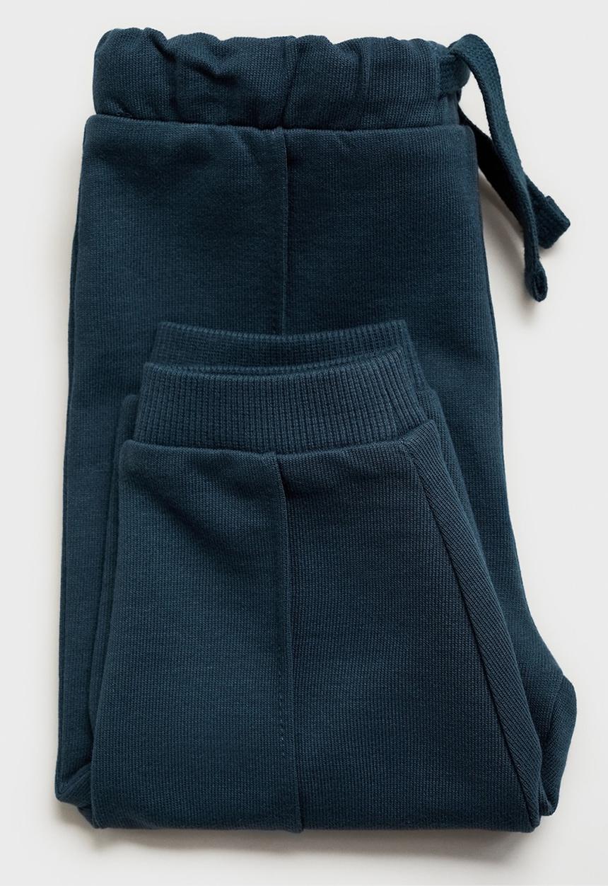 MANGO - Joggers butter - navy