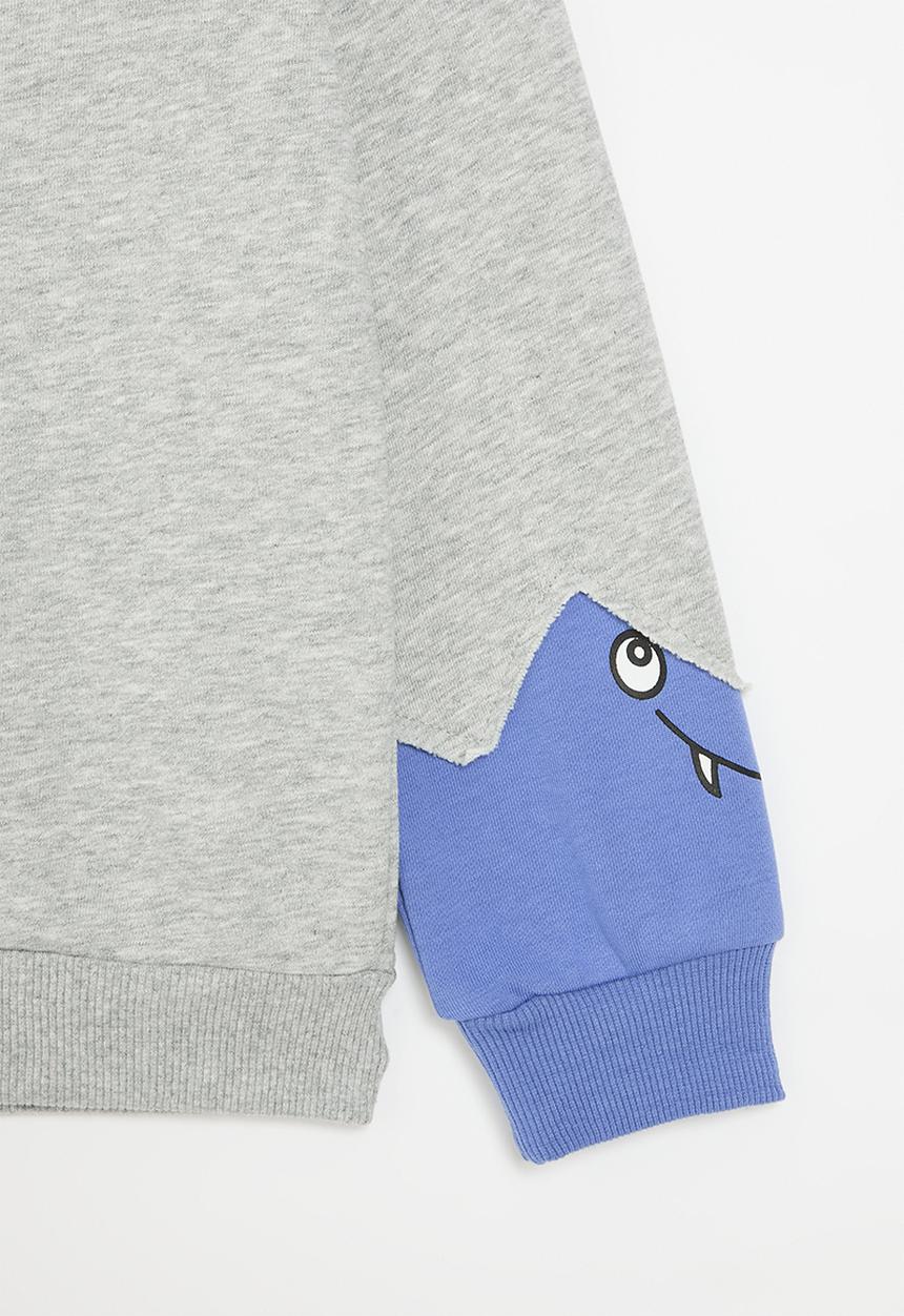 Pop Candy - Printed sweat top - grey