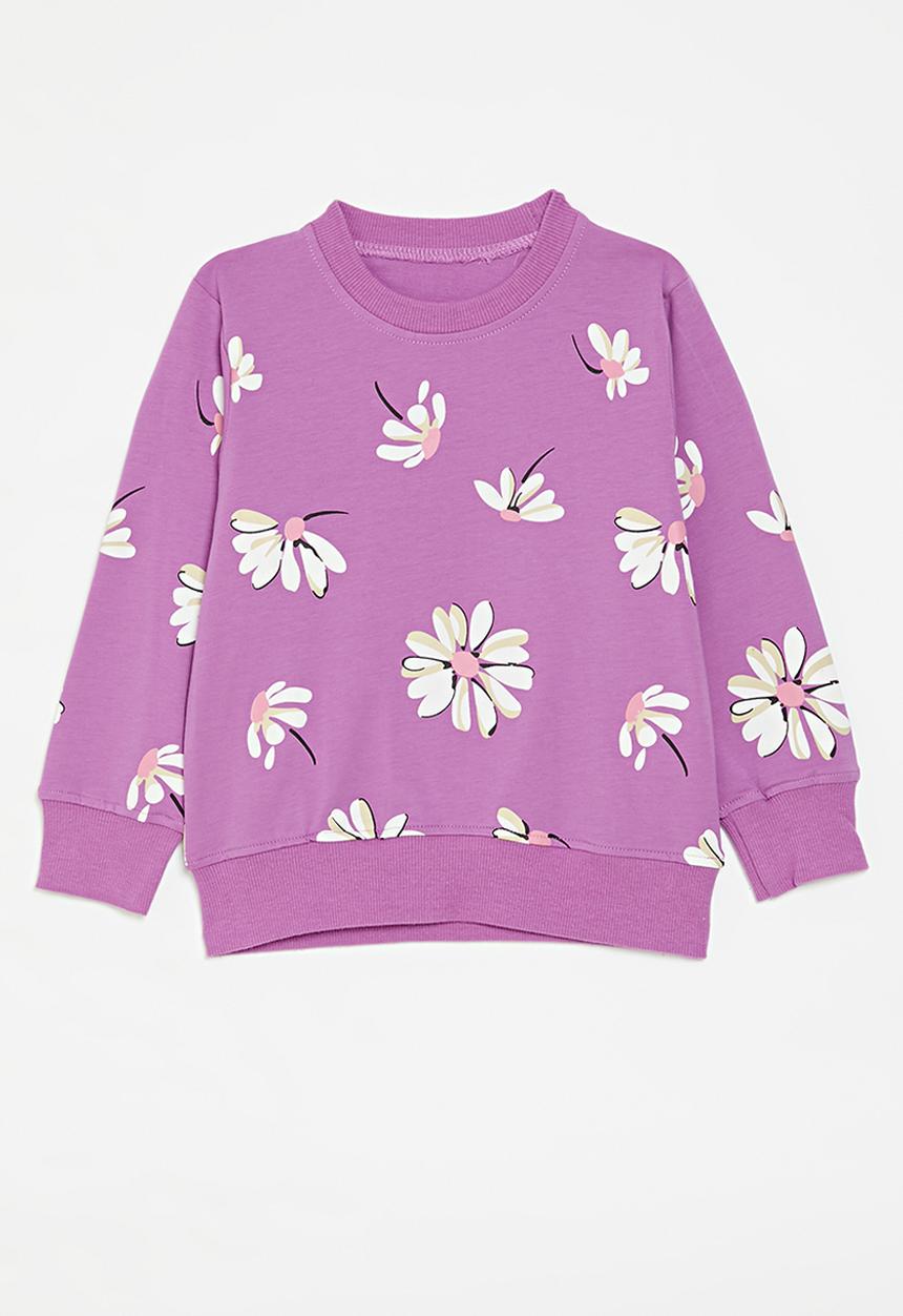 Pop Candy - Printed sweat top - purple