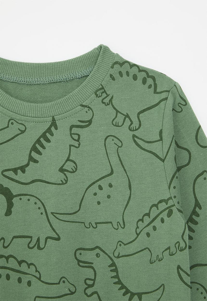Pop Candy - Printed sweat top - green