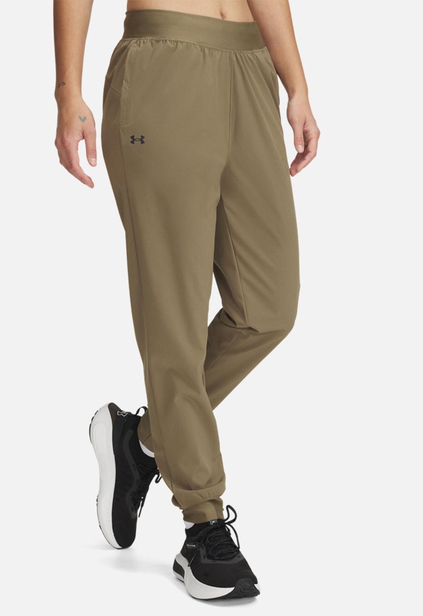 Under Armour - Ua Rival Hi Rise Woven Pant - Green