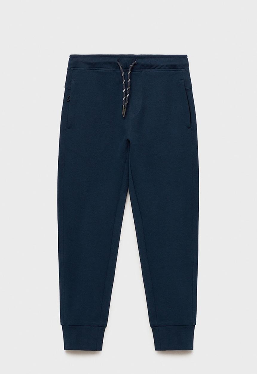 MANGO - Joggers marine - navy