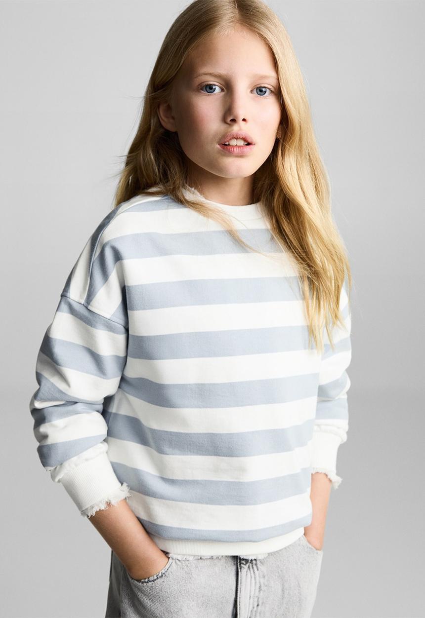 MANGO - Sweatshirt trendy - medium blue