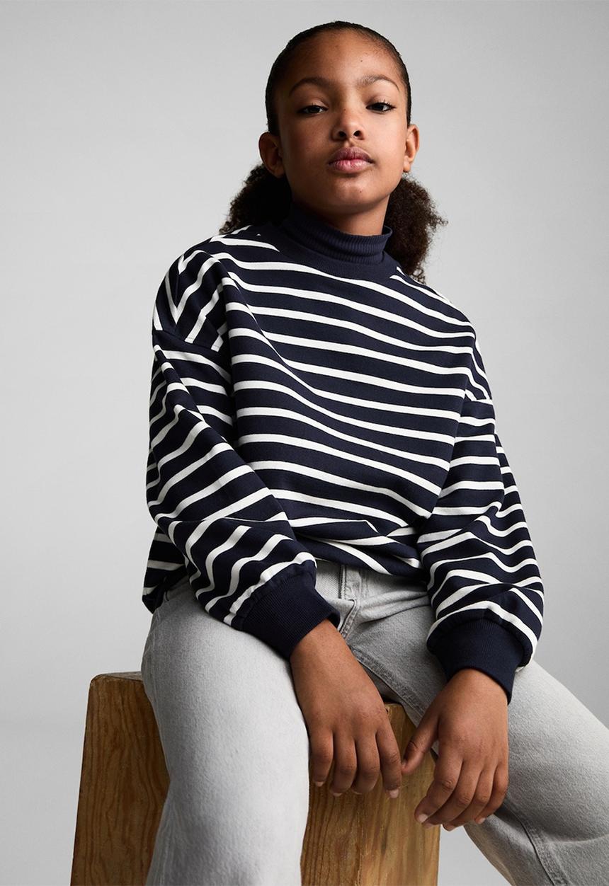 MANGO - Sweatshirt trendy - navy