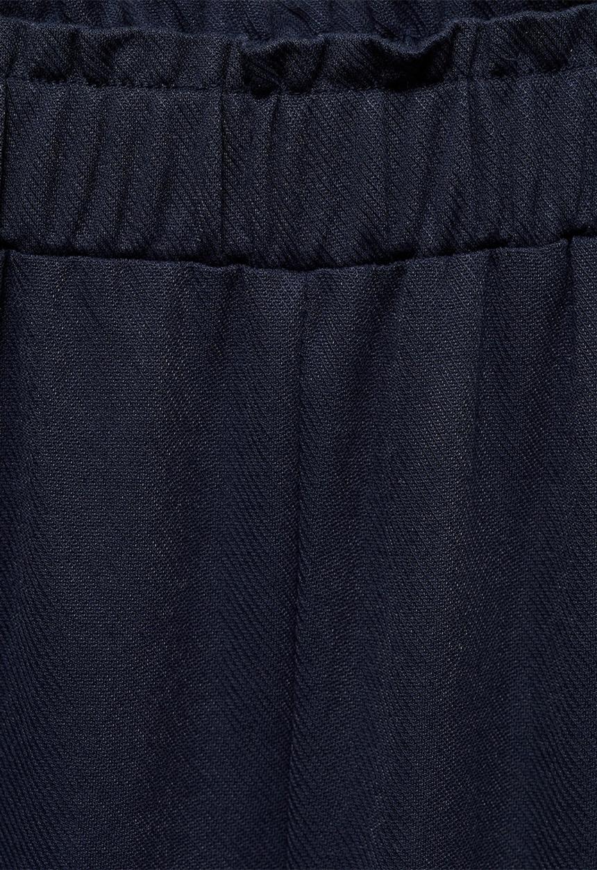 MANGO - Trousers velero - navy