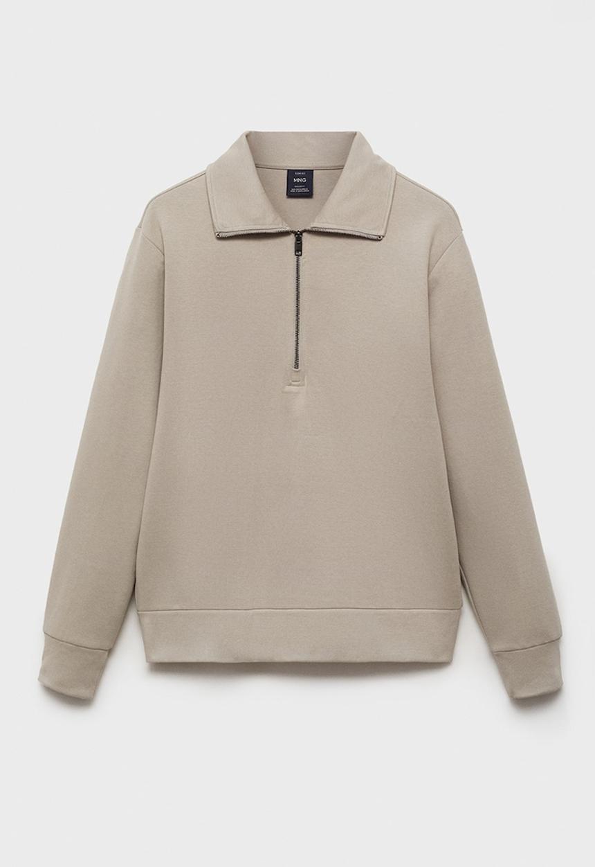 MANGO - Sweatshirt winne - ice-white