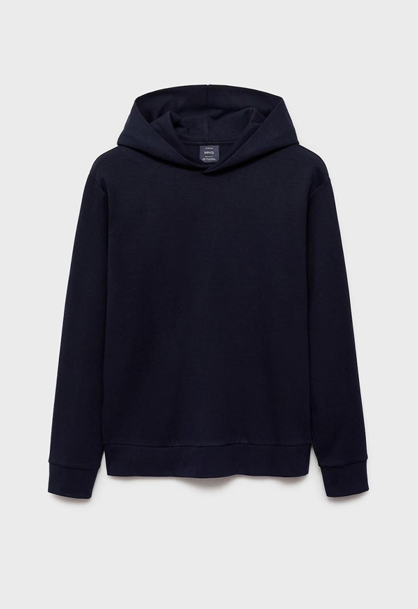 MANGO - Sweatshirt bone - navy blue