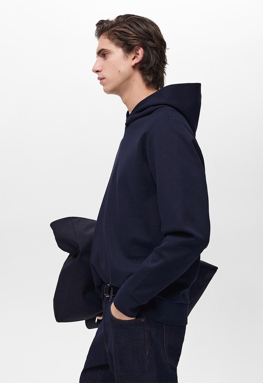 MANGO - Sweatshirt bone - navy blue