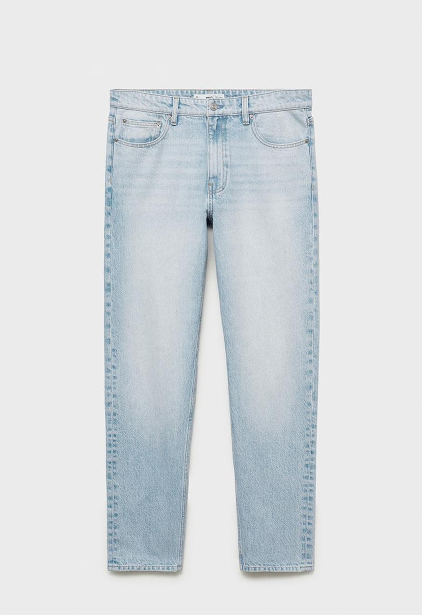 MANGO - Jeans bob - ligth denim