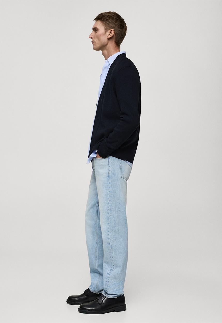 MANGO - Jeans bob - ligth denim