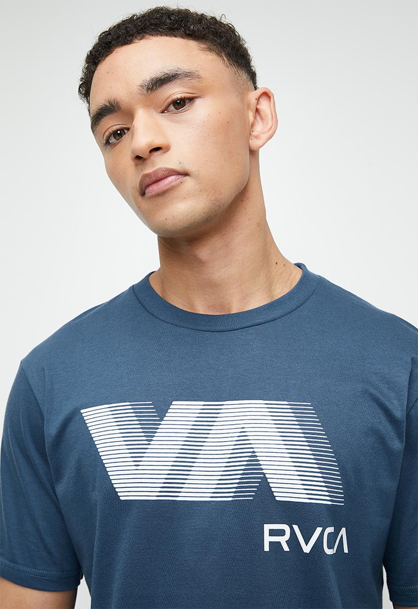 RVCA - Rvca blue short sleeve - dark denim