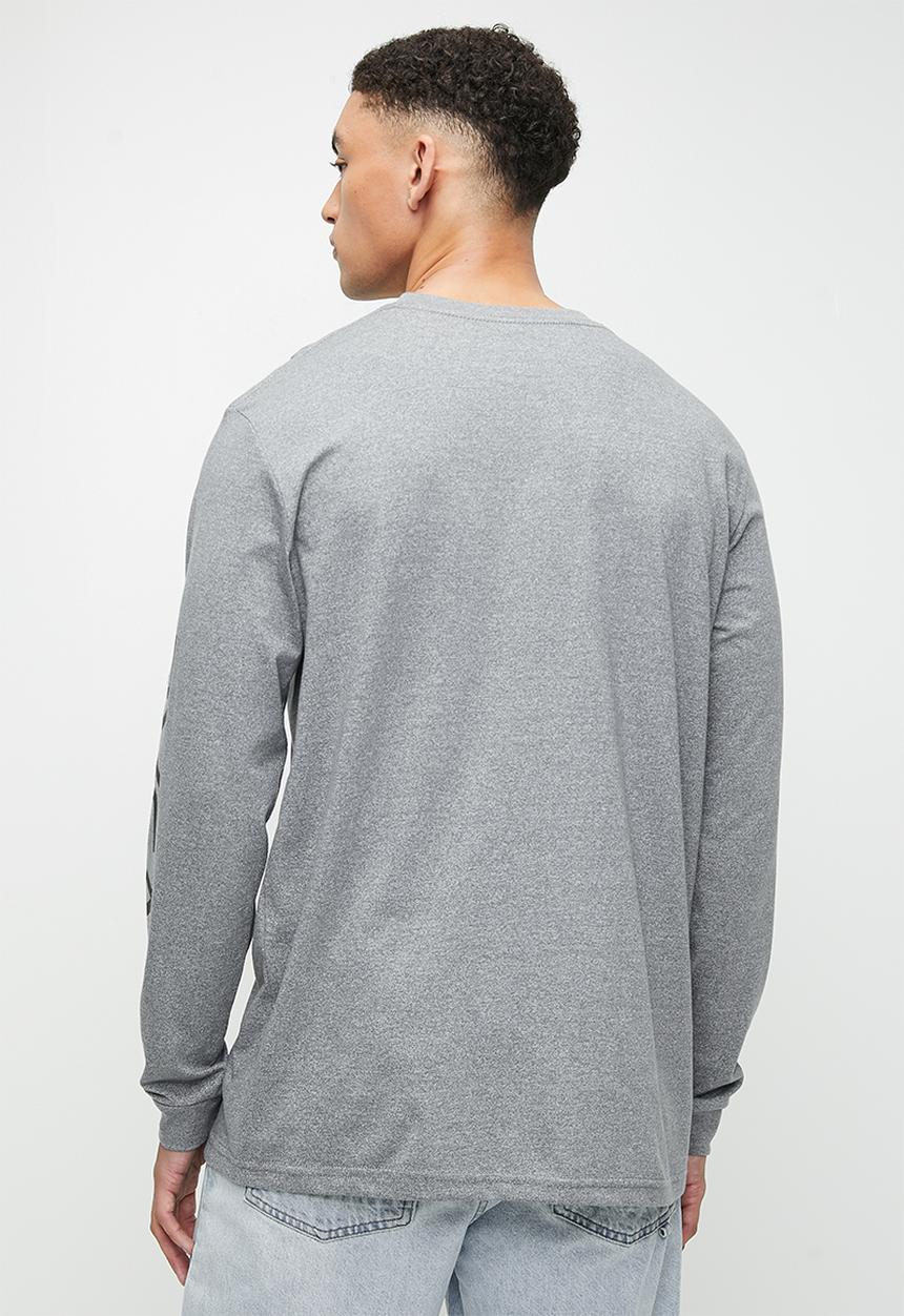 RVCA - Big rvca long sleeve tee - grey noise mocktwist
