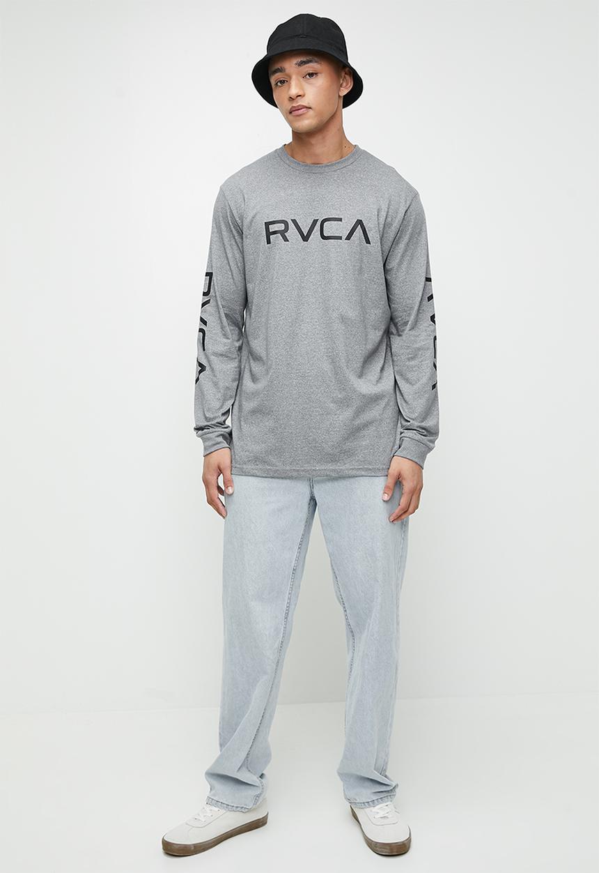 RVCA - Big rvca long sleeve tee - grey noise mocktwist