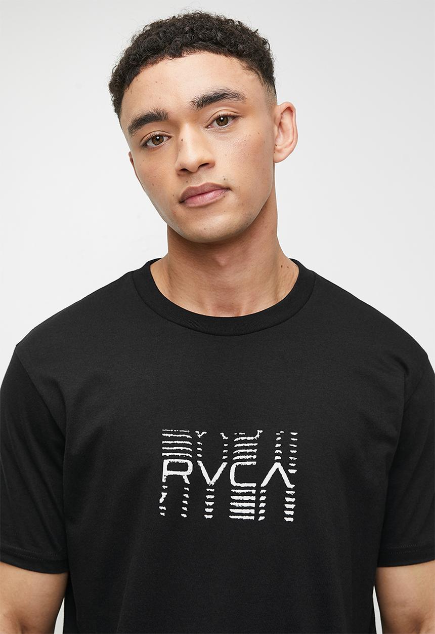 RVCA - Repeated short sleeve - black