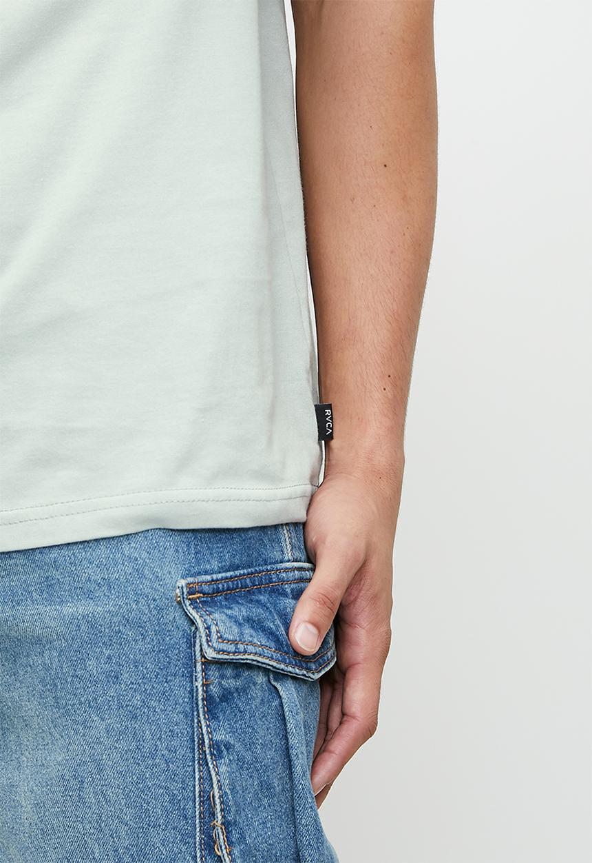 RVCA - Rvca 4star short sleeve tee - mirage gray