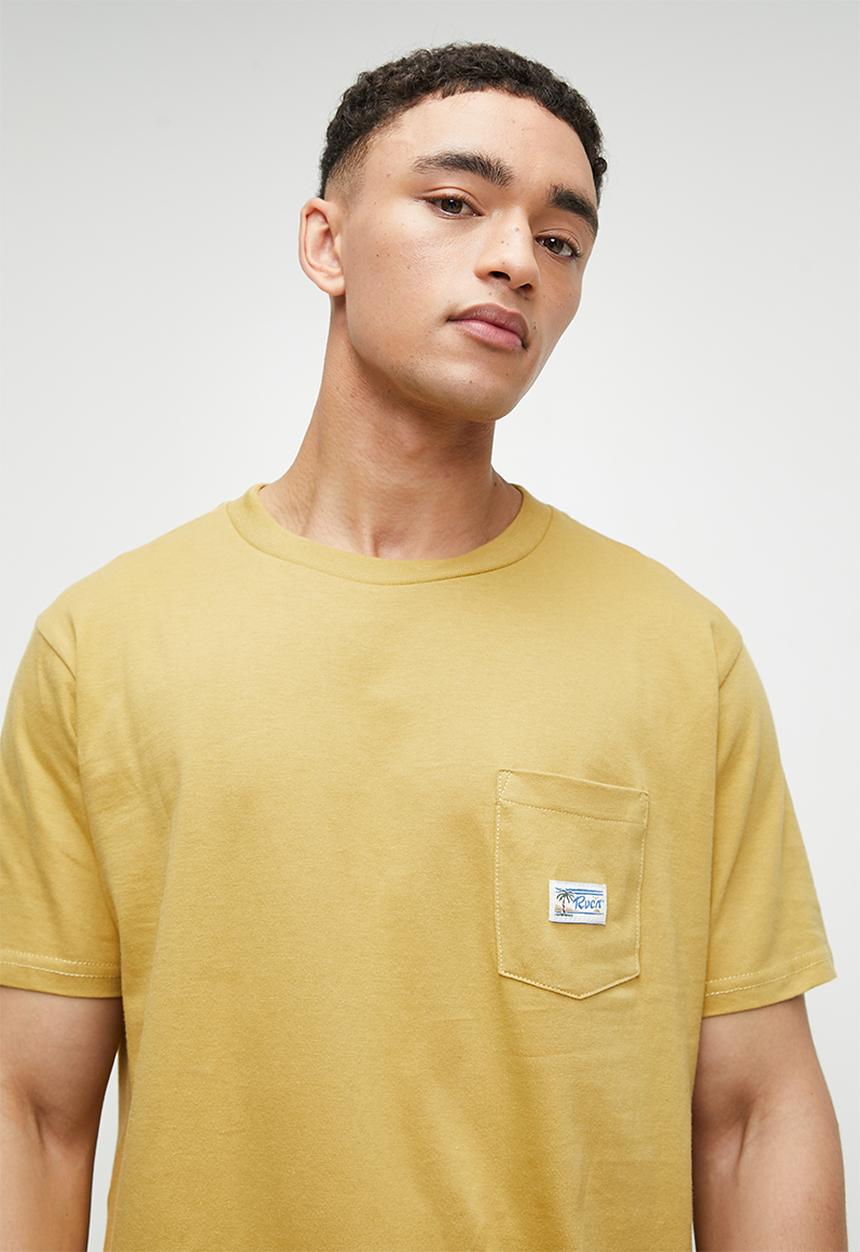 RVCA - Exotica pocket short sleeve - coyote