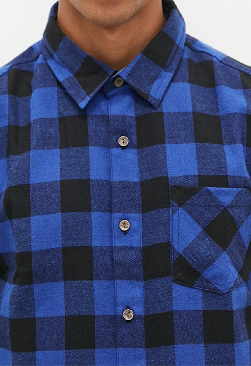 Brave Soul - MSH-230JACK2 - Royal/Black Check