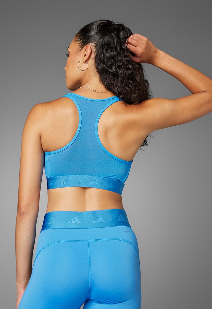 adidas Performance - Power Hyperglam Bra- Rayblu/White