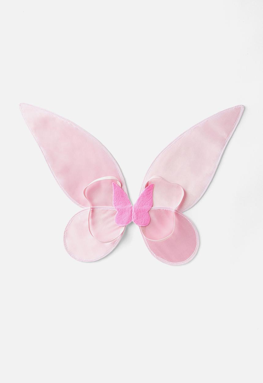 Cotton On - Kids butterfly wings - fairy pink sequins
