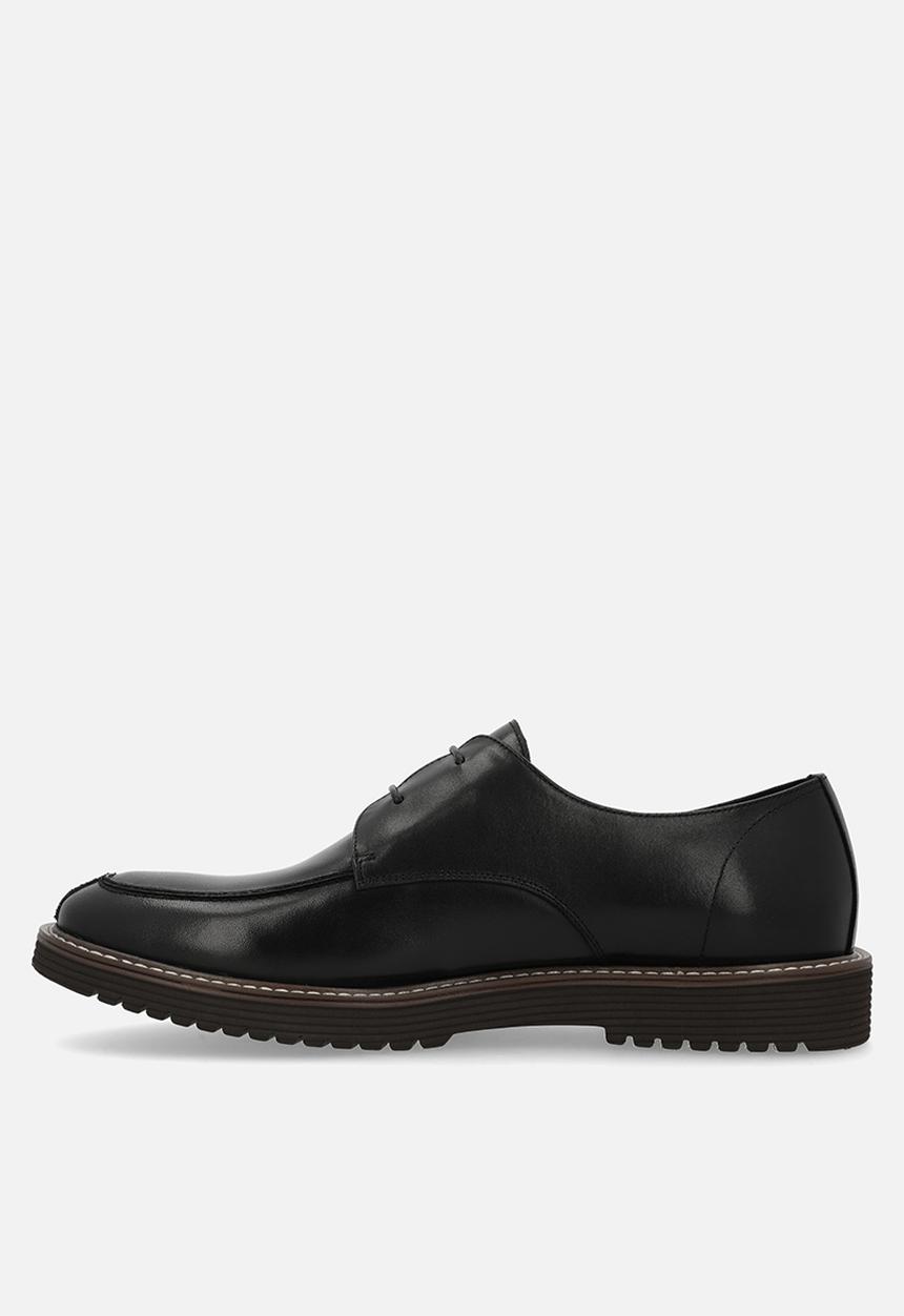 POLO - SPLIT TOE GIBSON LACE UP - BLACK