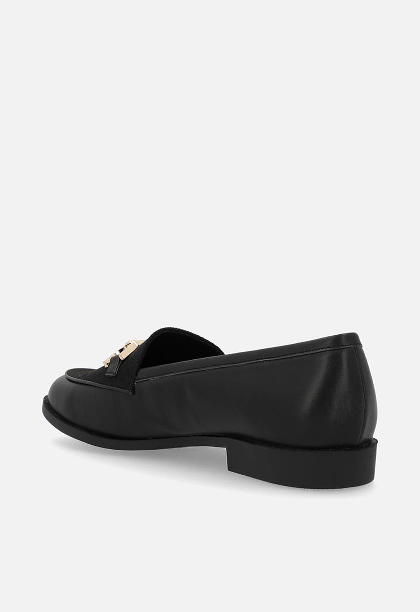POLO - Jacquard monogram loafer - black