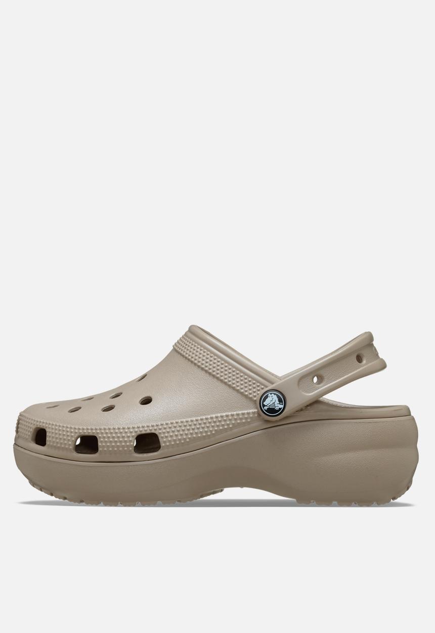Crocs - Classic Platform Clog W - Taupe