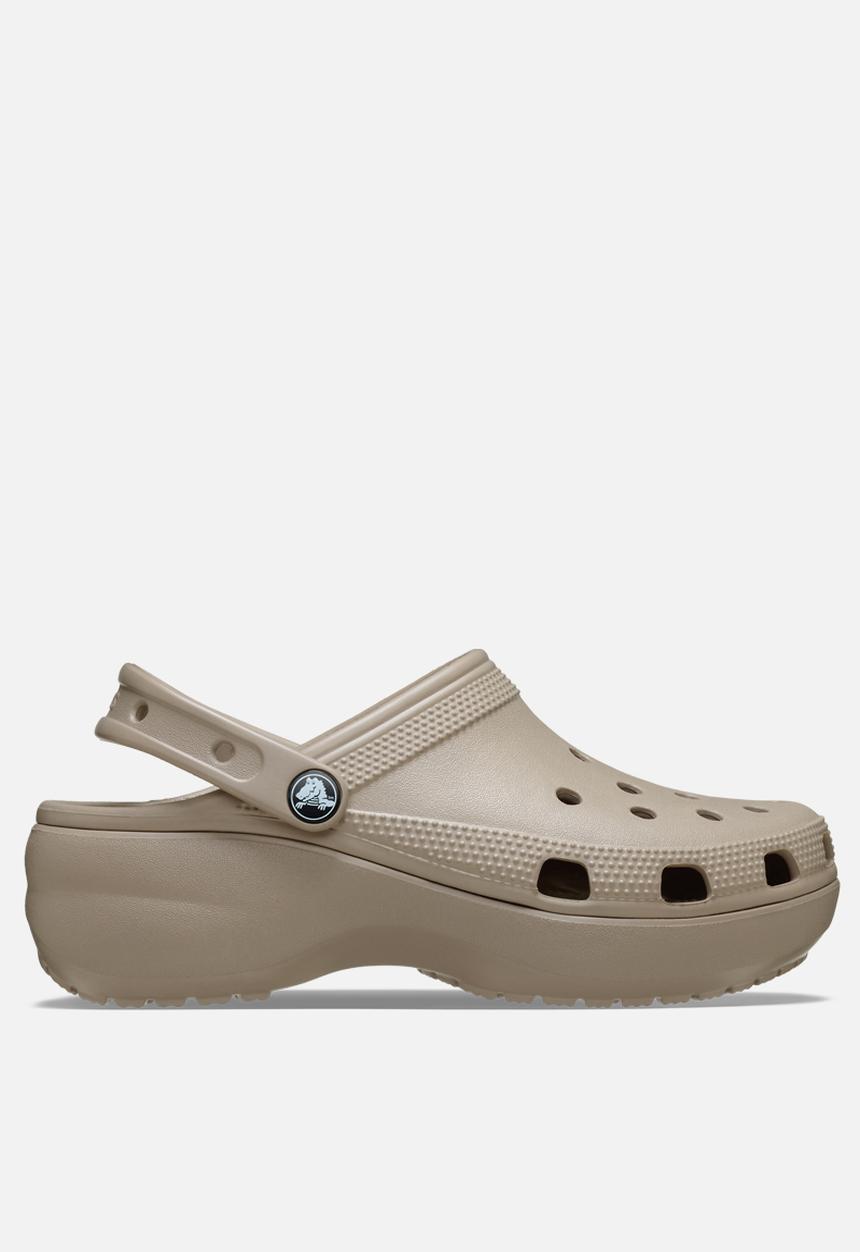 Crocs - Classic Platform Clog W - Taupe