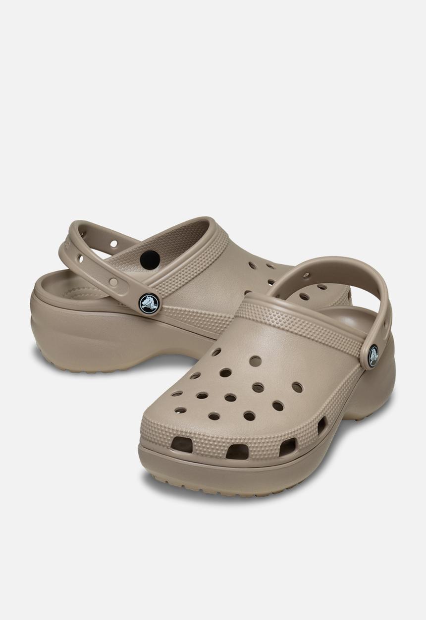 Crocs - Classic Platform Clog W - Taupe