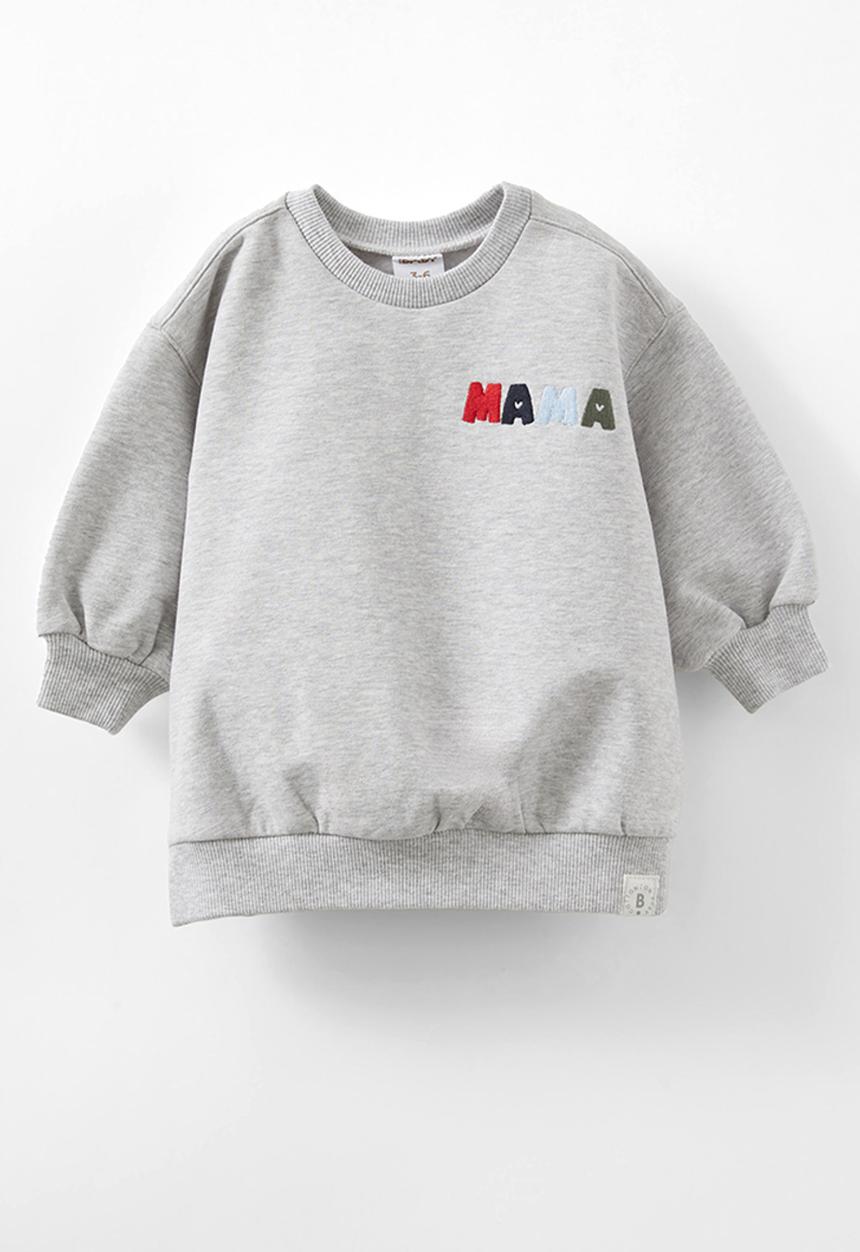 Cotton On - Riley sweater - cloud marle/mama
