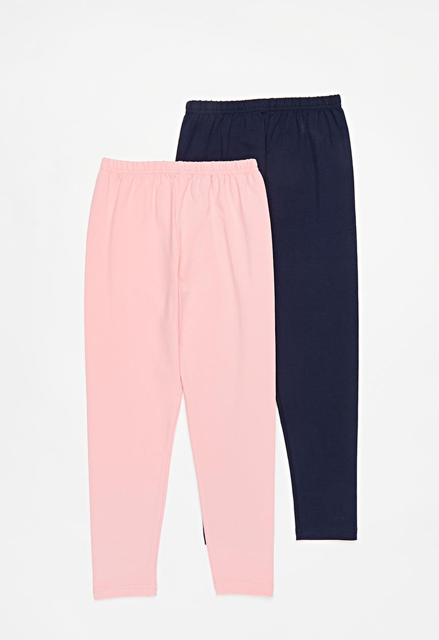 Pop Candy - 2 Pack legging set - black & pink