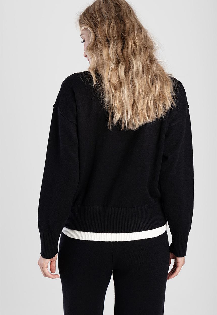 SISSY BOY - BECKETT: Basic Knit Sweater - Black