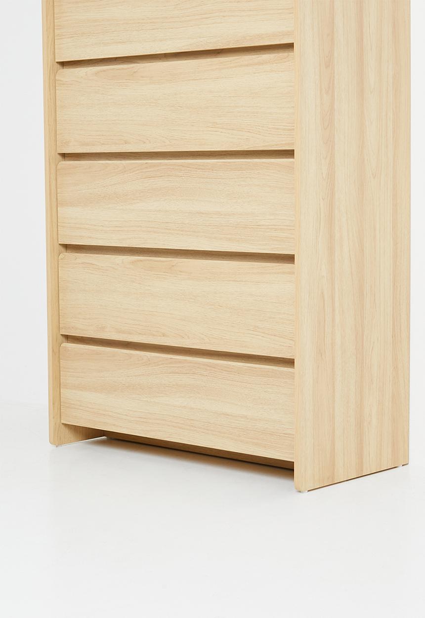 Sixth Floor - Eco 5 drawer chest - natural