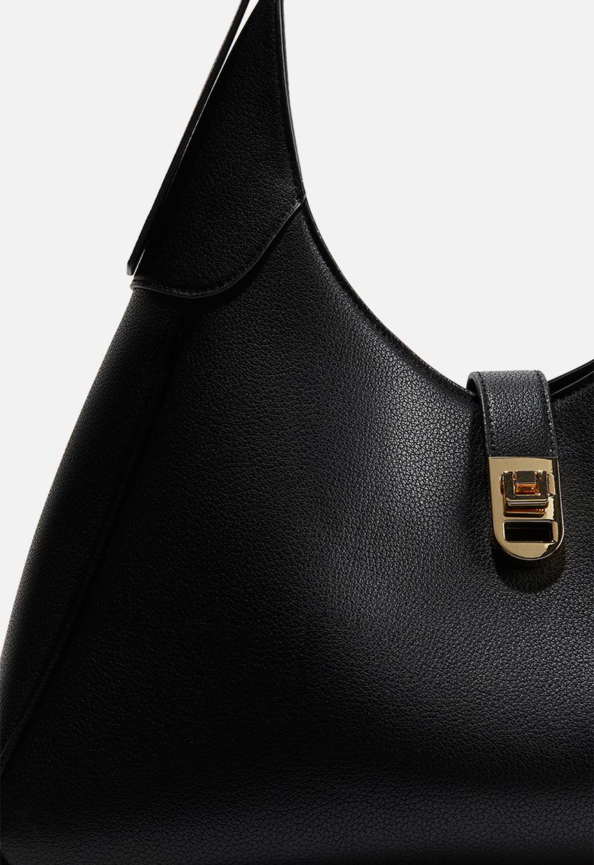 H&M - Triangular shoulder bag - black