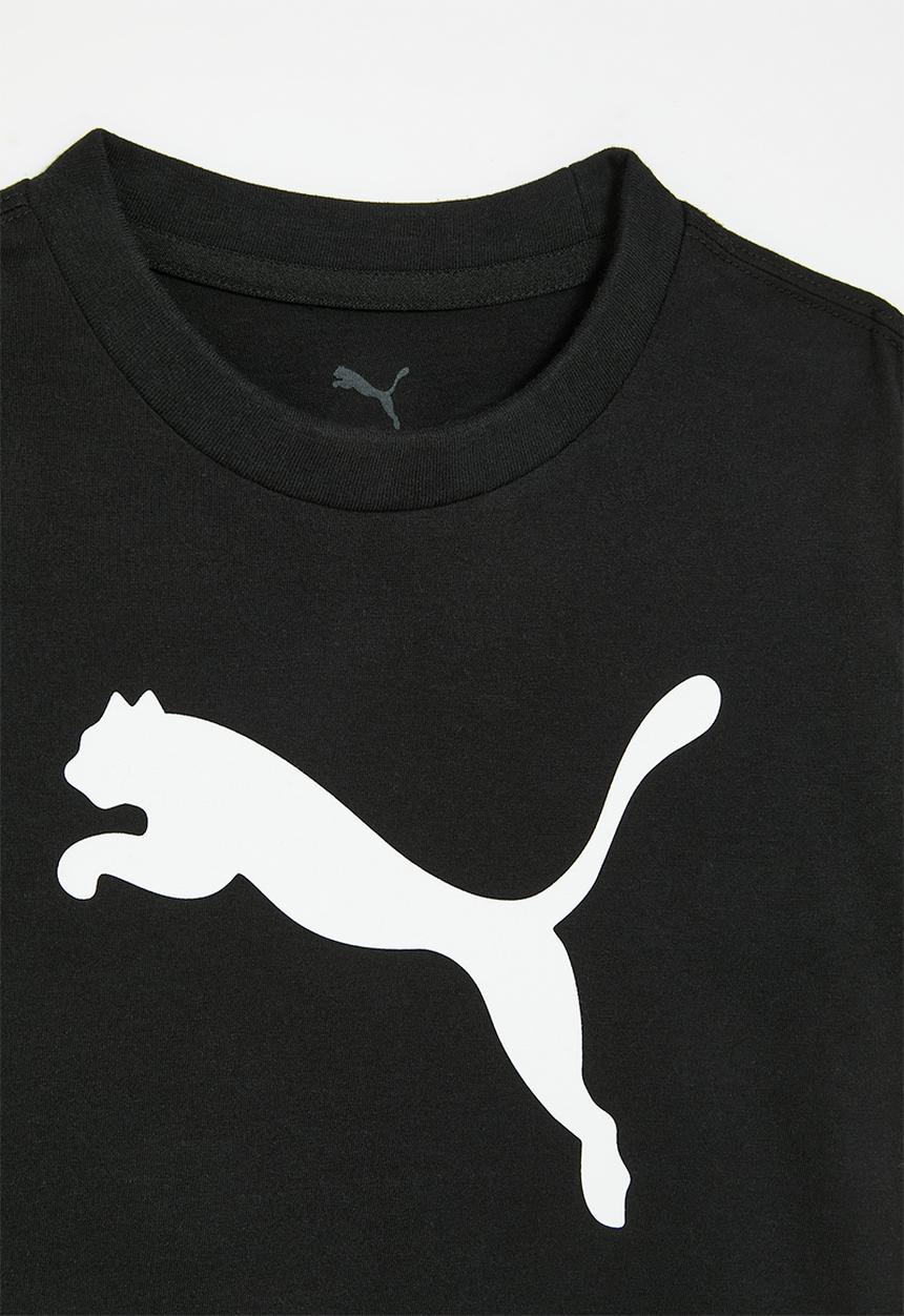 PUMA - ESS Puma Logo Tee B-Puma Black