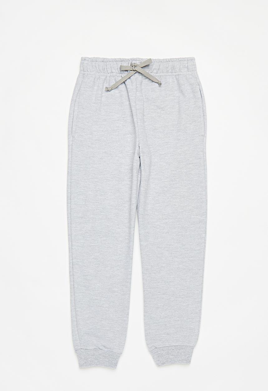 Pop Candy - 2 Pack jogger - grey mel & dusty pink