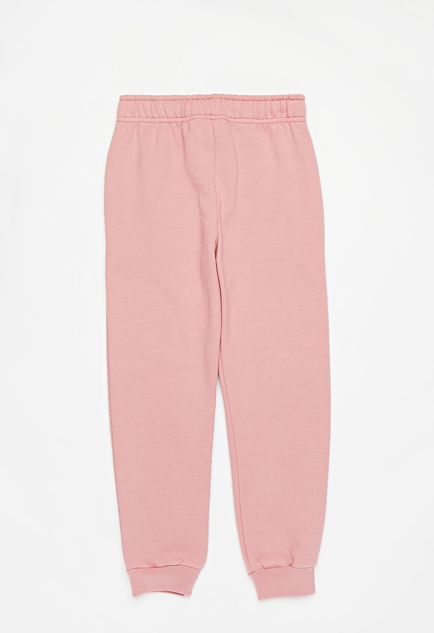 Pop Candy - 2 Pack jogger - grey mel & dusty pink