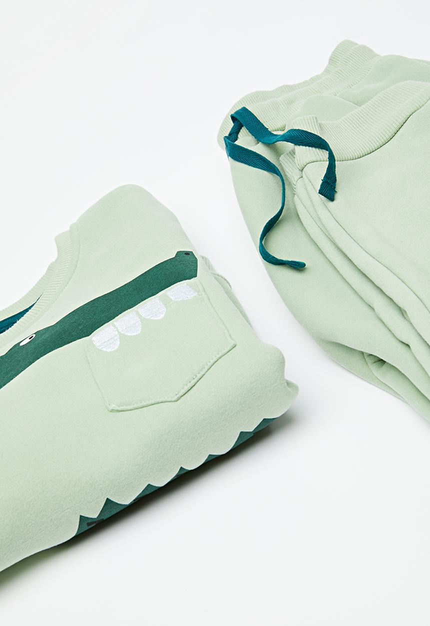 Pop Candy - Applique track set-green