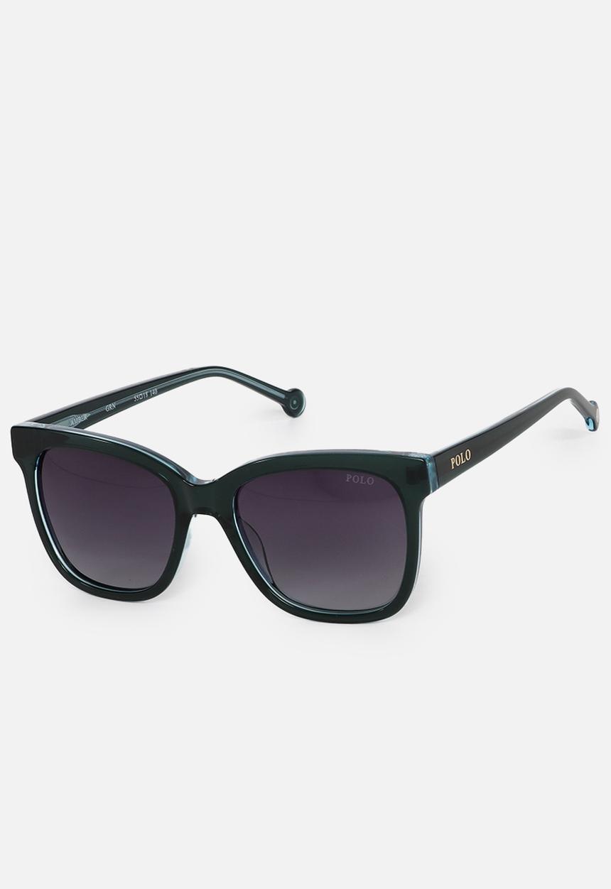 POLO - Amber sunglasses - dark green 55mm