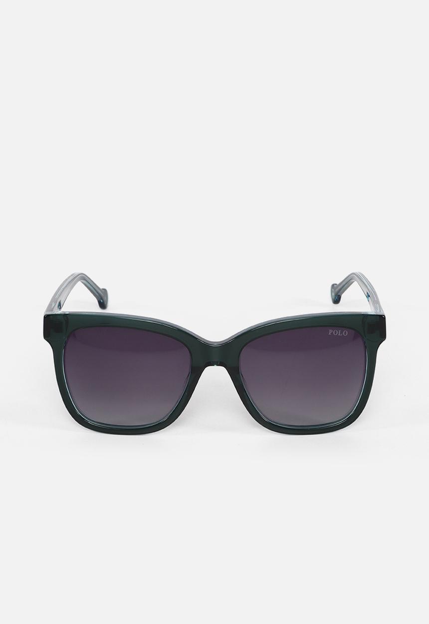 POLO - Amber sunglasses - dark green 55mm