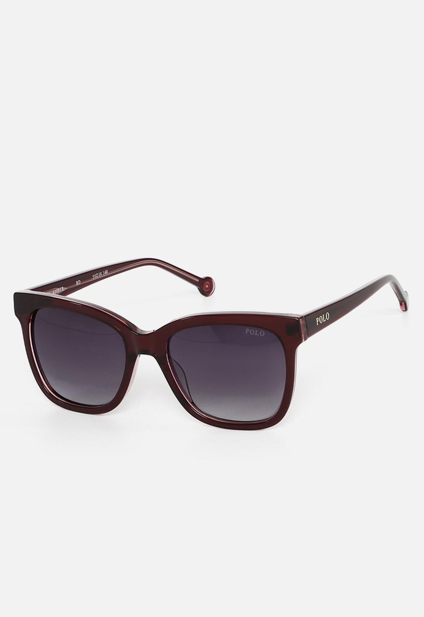POLO - Amber sunglasses - bordeaux 55mm