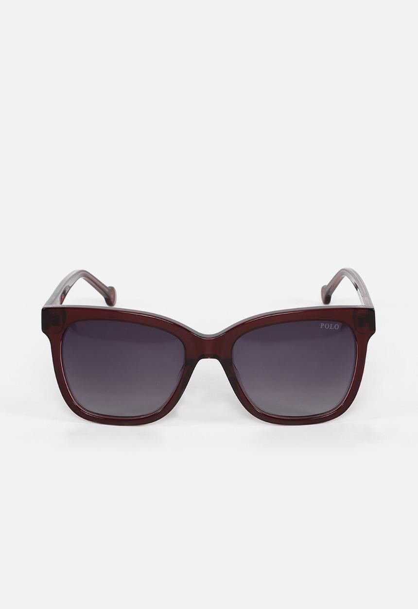 POLO - Amber sunglasses - bordeaux 55mm